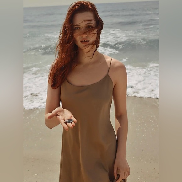 J. Crew Satin Slip Dress - Picture 2 of 6